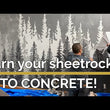 Load and play video in Gallery viewer, Turn My Drywall Into Concrete - Project Kit