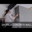 Load and play video in Gallery viewer, Turn My Drywall Into Concrete - Project Kit