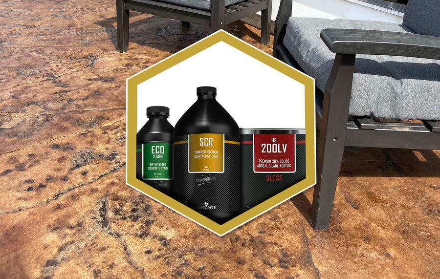 Stain My Exterior Concrete Project Kit — How to Prepare, Stain, and Seal Your Exterior Concrete