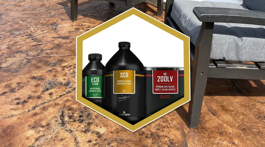 Stain My Exterior Concrete Project Kit — How to Prepare, Stain, and Seal Your Exterior Concrete