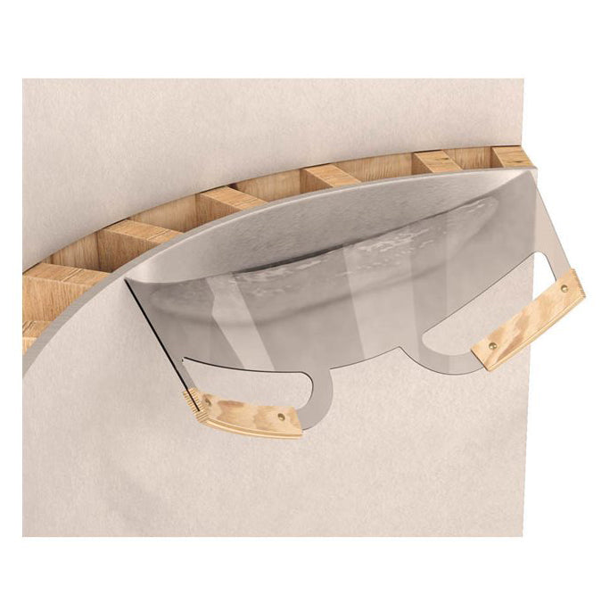 Bon Lexan Radius Trowel - Curved - 26"